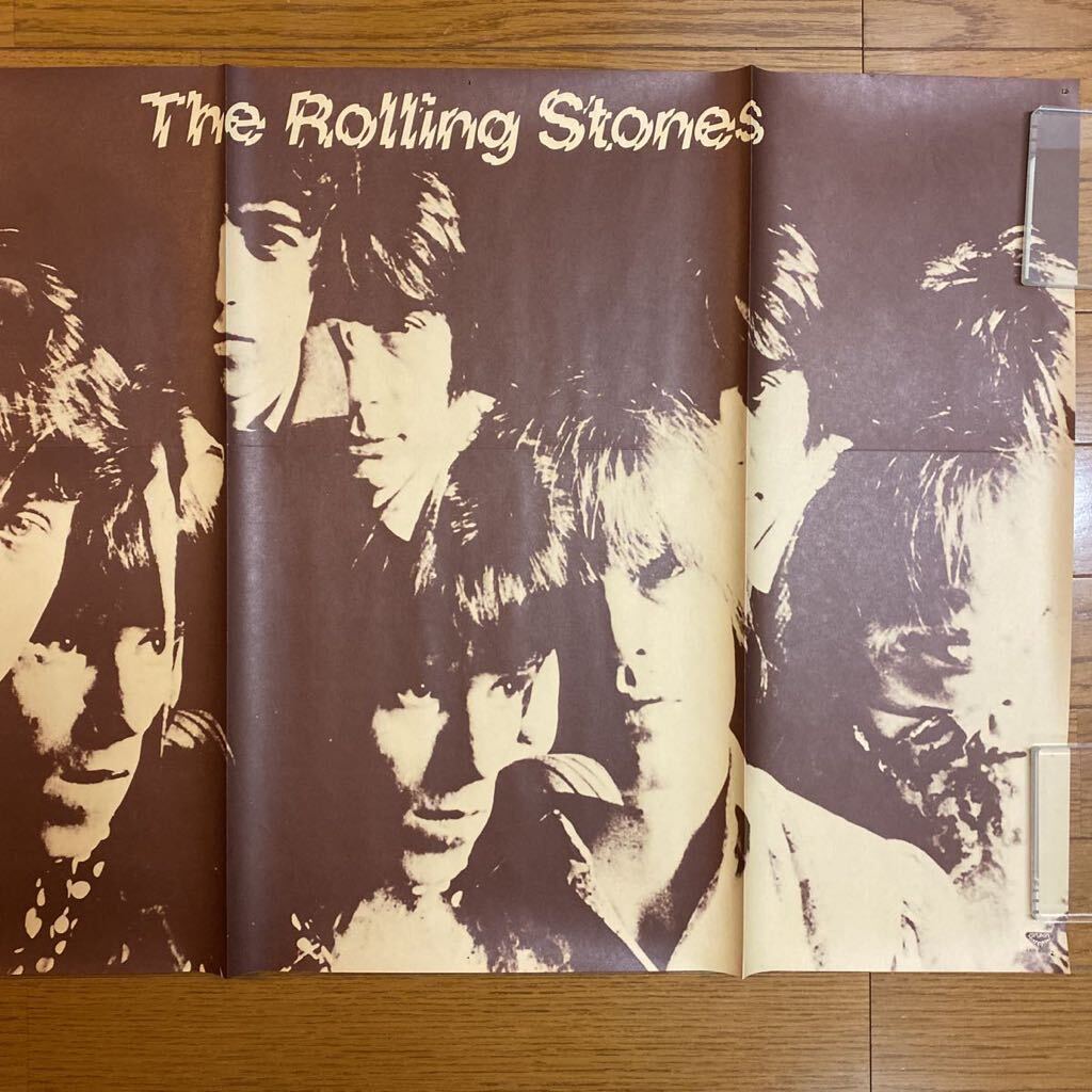 「The Rolling Stones〜レコード購入特典6つ折りポスター②」B2サイズの画像2