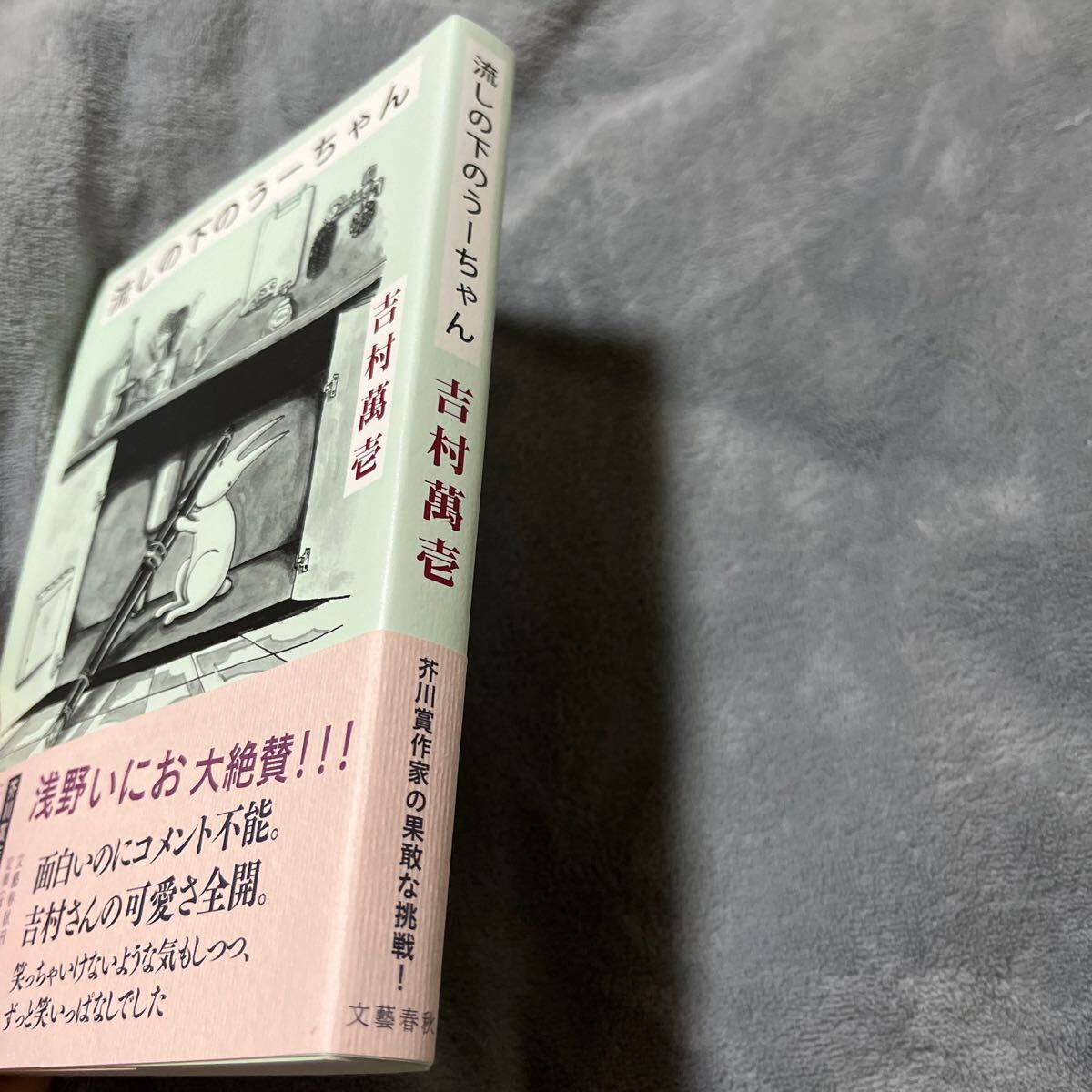 【署名本/初版】吉村萬壱『流しの下のうーちゃん』芥川賞受賞作家 文藝春秋 帯付き 初版_画像5