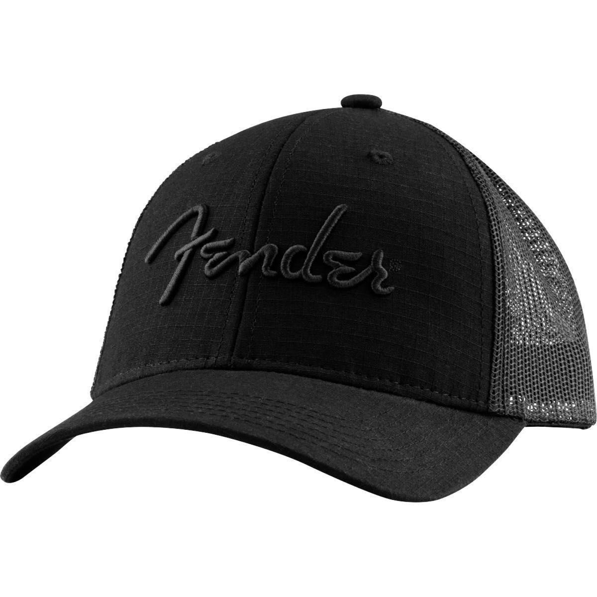 Fender Snap Back Pick Holder Hat Black フェンダー キャップ  スナップバック フリーサイズ