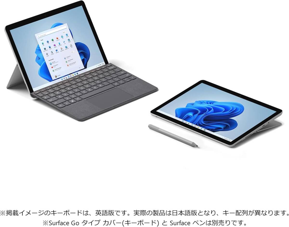 Microsoft Surface Go3　展示型番8WD-00016 (8VA-00015相当)　Pentium GOLD6500Y/8GB/SSD128GB/10インチ/未開封Office付　極上　送料無料_画像4