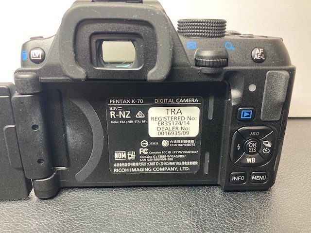 ジャンク品　ペンタックス PENTAX K-70 ボディ 一眼レフ_画像5