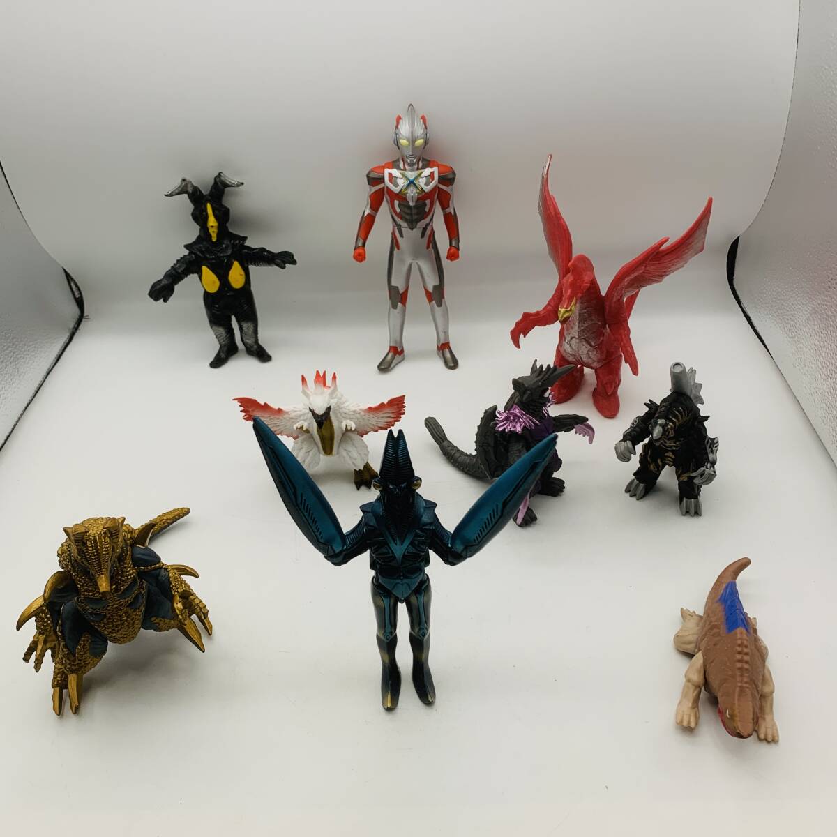 [ совместно ] Ultraman sofvi фигурка 9 body 2015 X 1988 Zetton 2008 King goru гонг s1993 Baltan Seijin BA2024030812