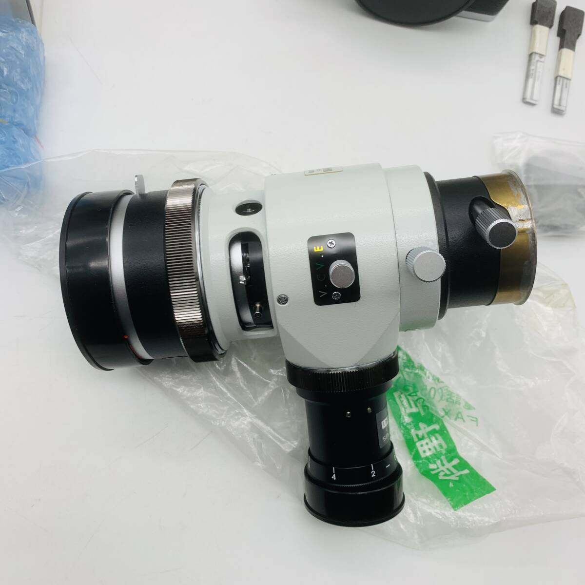 【美品】オリンパス OLYMPUS PM-10M C-35DA-2 ２個 顕微鏡用カメラ セット 木箱入り 付属多数 20240322B16の画像3