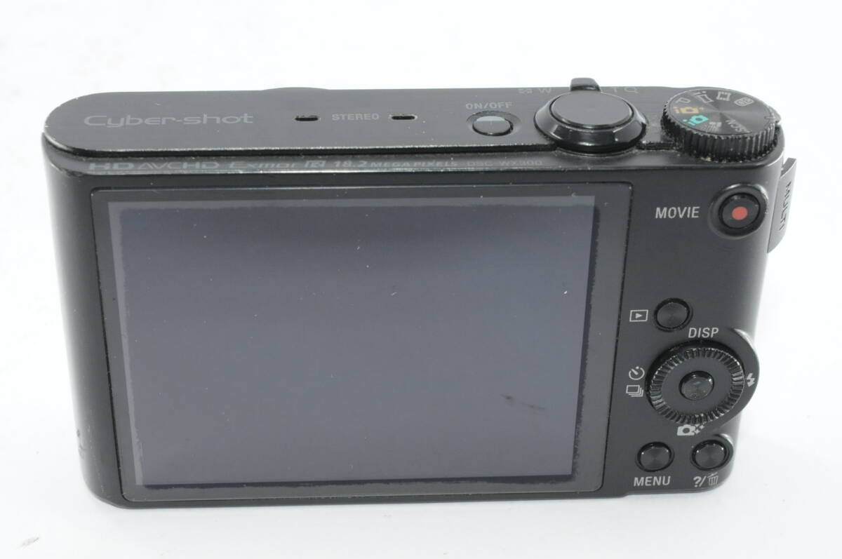 ★特上品★ ソニー SONY Cyber-shot DSC-WX300 ブラック ＋ バッテリーのみ ★完動品 ＃A135_画像5