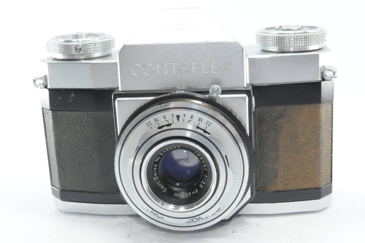 ★ Переведенный пункт ★ Zeiss Ikon Zeiss Ikon intaflex 45mm f2.8 ★ Заглушка выходит # A210