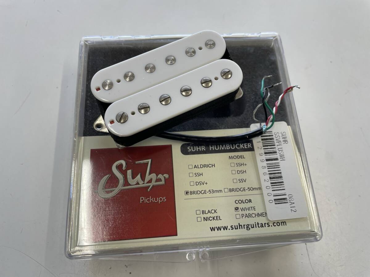 ●Suhr SSV+ Bridge 53mm White サー ピックアップ中古●