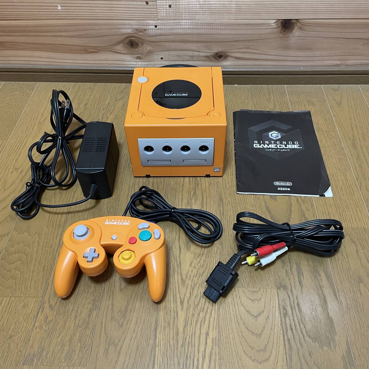  Game Cube orange body complete set instructions attaching GAMECUBE Nintendo nintendo Nintendo anonymity delivery 