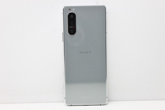 au SONY Xperia 5 II SOG02 SIMロック解除済み SIMフリー Android スマートフォン 赤ロム保証 128GB グレー_画像8