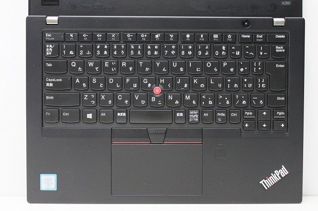 1円スタート ノートパソコン Windows11 中古 LENOVO ThinkPad X280 第8世代 Core i5 SSD256GB メモリ8GB Windows10 12.5 軽量 コンパクト_画像3