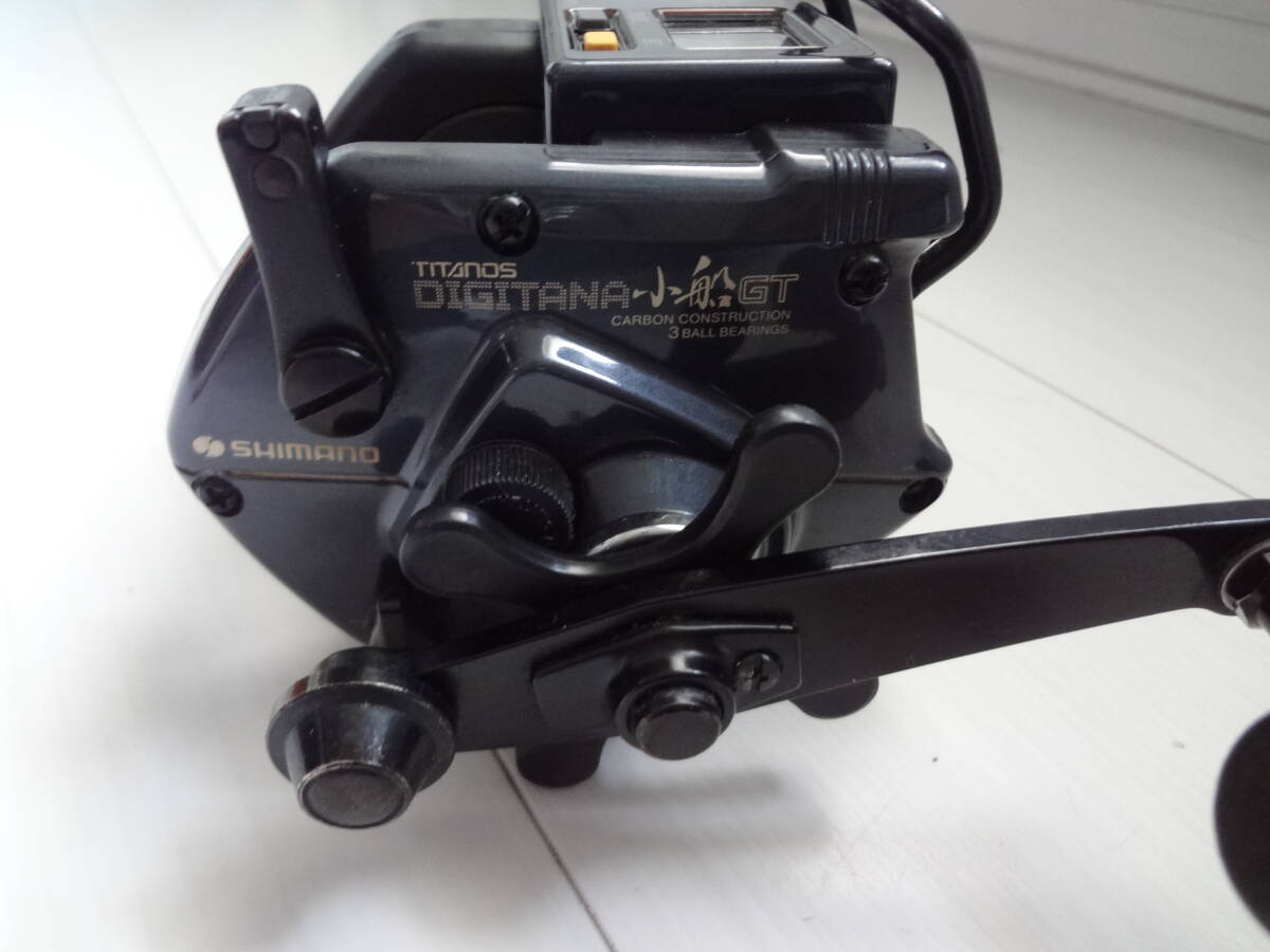 リール・釣り用品　★【SHIMANO】シマノ　チタノス　デジタナ小船ＧＴ３０００　船用手動リール　★_画像7