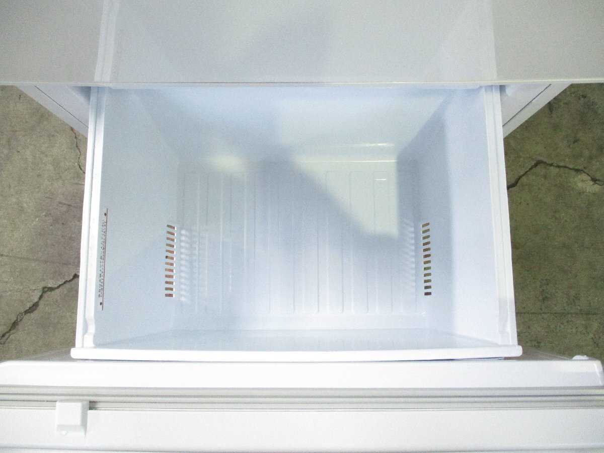 ◎三菱 MITSUBISHI 3ドア ノンフロン冷凍冷蔵庫 330L 自動製氷 MR-C33F-W 2021年製 パールホワイト 直接引取OK w3134_画像8