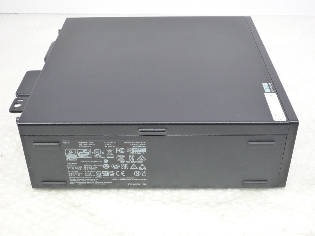 ●●DELL Optiplex 3040 / i5-6500 / 8GBメモリ / 1TB HDD / Windows 10 Pro【 中古デスクトップパソコンITS JAPAN 】の画像7