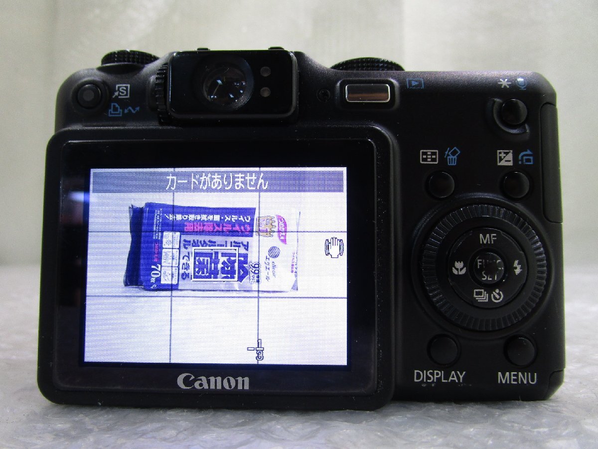 ◎Canon キャノン PowerShot G7 パワーショット PC1210 コンパクトデジタルカメラ 現状品 w32116_画像4