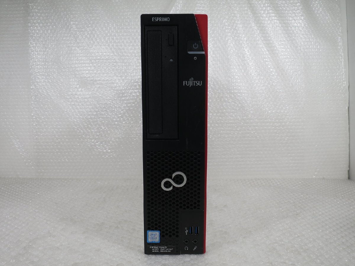 ** Fujitsu FUJITSU ESPRIMO D588/TX / i3-8100 / 16GB память / 1TB HDD / Windows 11 Home[ б/у настольный персональный компьютер ITS JAPAN ]