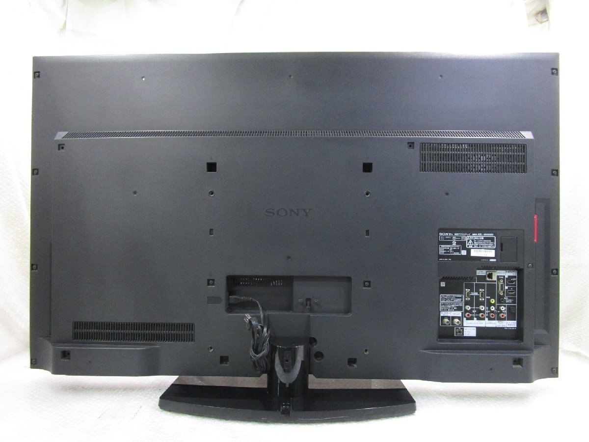 ◎SONY ソニー BRAVIA 46インチ フルハイビジョン液晶テレビ KDL-46HX800 2010年製 リモコン付き 直接引取OK w32512_画像5