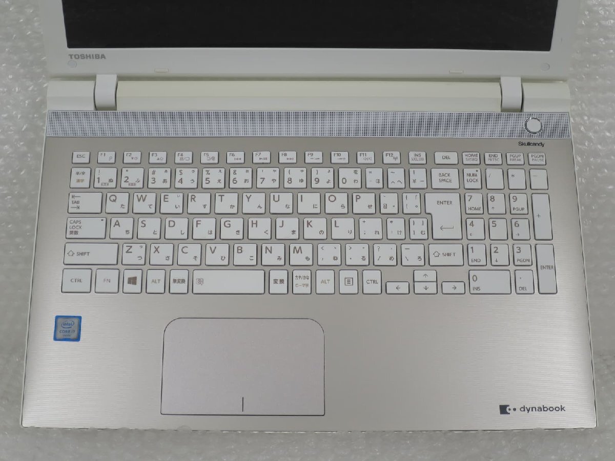 ●●【難あり】東芝 TOSHIBA dynabook T75/UG / i7-6500U / 8GBメモリ / 1TB HDD / 15.6型 / Windows 10 Home【ノートパソコン ITS JAPAN】_画像3