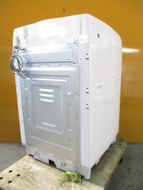 ◎SHARP シャープ 全自動洗濯機 8.0kg 穴なし槽 インバーター搭載 自動おそうじ ES-GV8E-S 2020年製 直接引取OK w3223_画像7