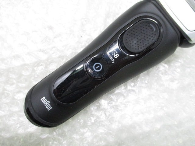 * exhibition goods BRAUN Brown series 8 electric shaver Type:5795 2021 year made adaptor attaching w3287