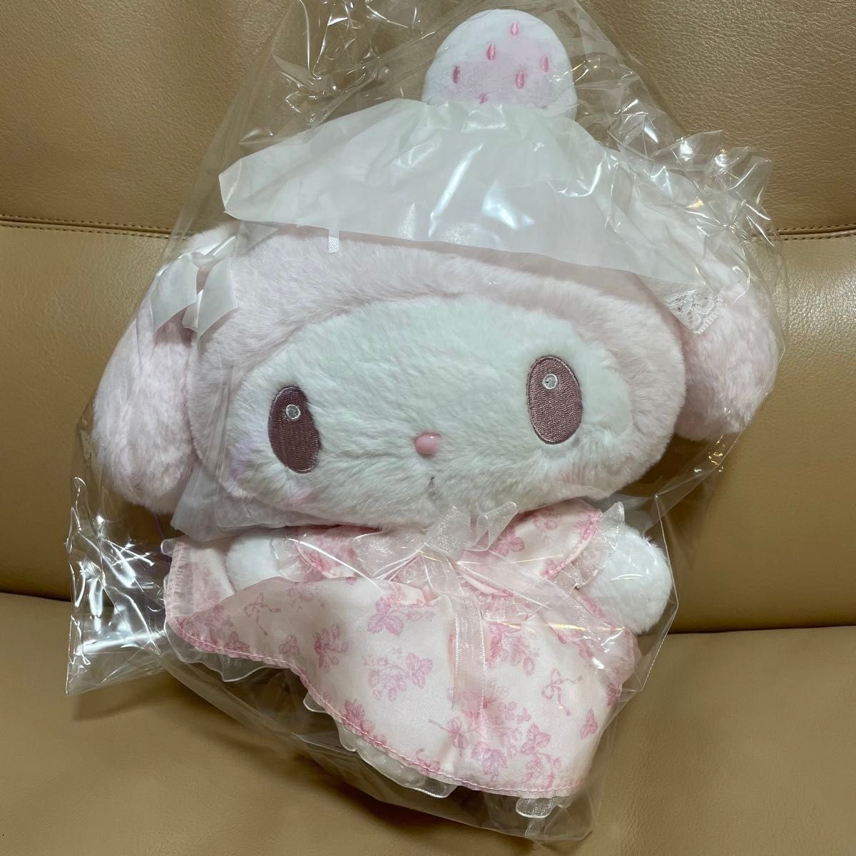 白いちごのティータイム ぬいぐるみ マイメロディ マイメロ 白 白いちごのティータイム ぬいぐるみ マイメロディ マイメロ 白