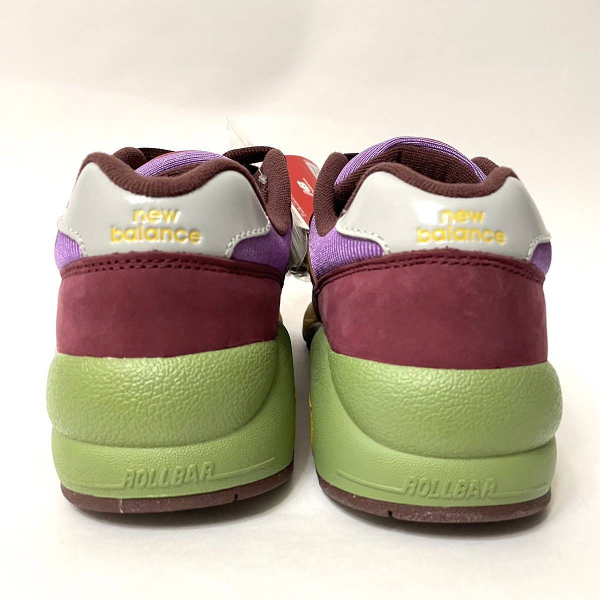 ★ New Balance x Stray Rats MT580SR2 BURGANDY ニューバランス ストレイ ラッツ メンズ スニーカー マルチカラー 26cm 正規品_画像5