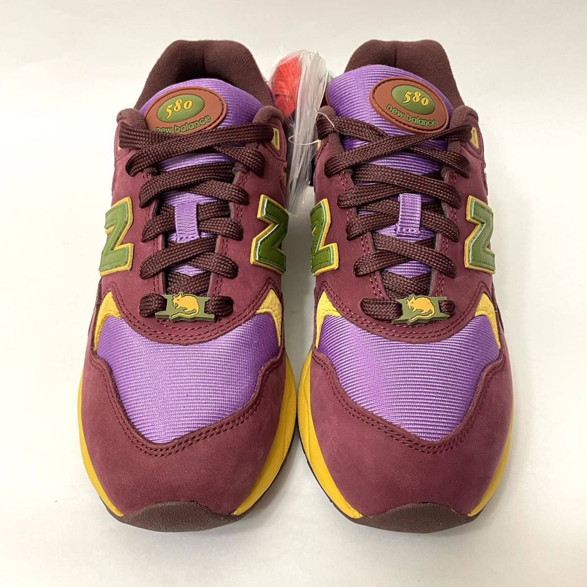 ★ New Balance x Stray Rats MT580SR2 BURGANDY ニューバランス ストレイ ラッツ メンズ スニーカー マルチカラー 26cm 正規品_画像2