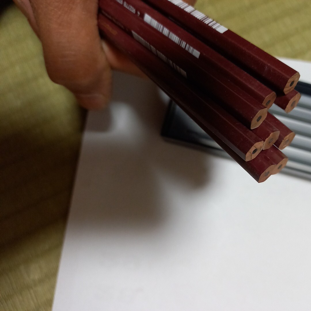 三菱鉛筆 鉛筆 えんぴつ　2h 未使用　9本　まとめて　送料370_画像6
