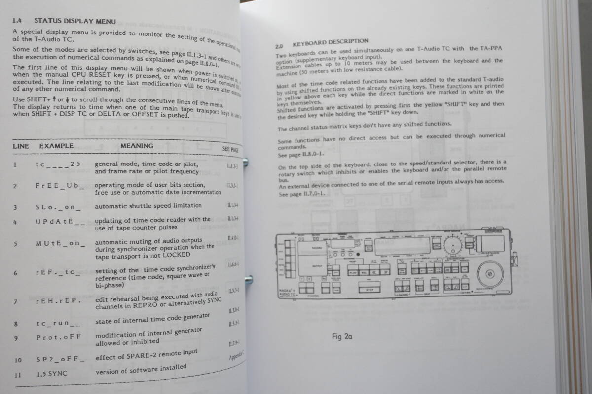 NAGRA T-AUDIO , MANUAL , 約740ぺ－ジ_画像7