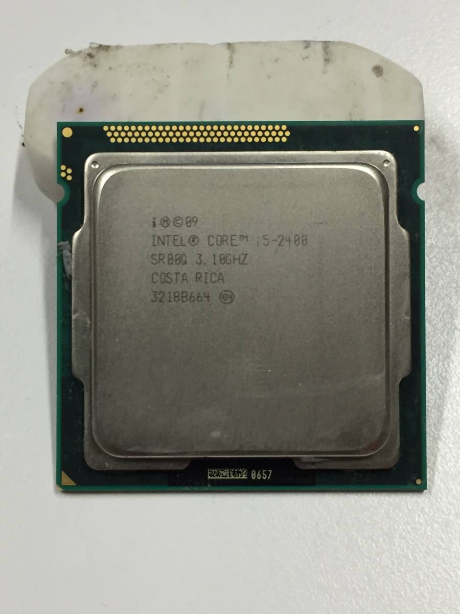 B2136)Intel Core i5-2400 SR00Q 3.10GHz 中古動作品 (タ)の画像1