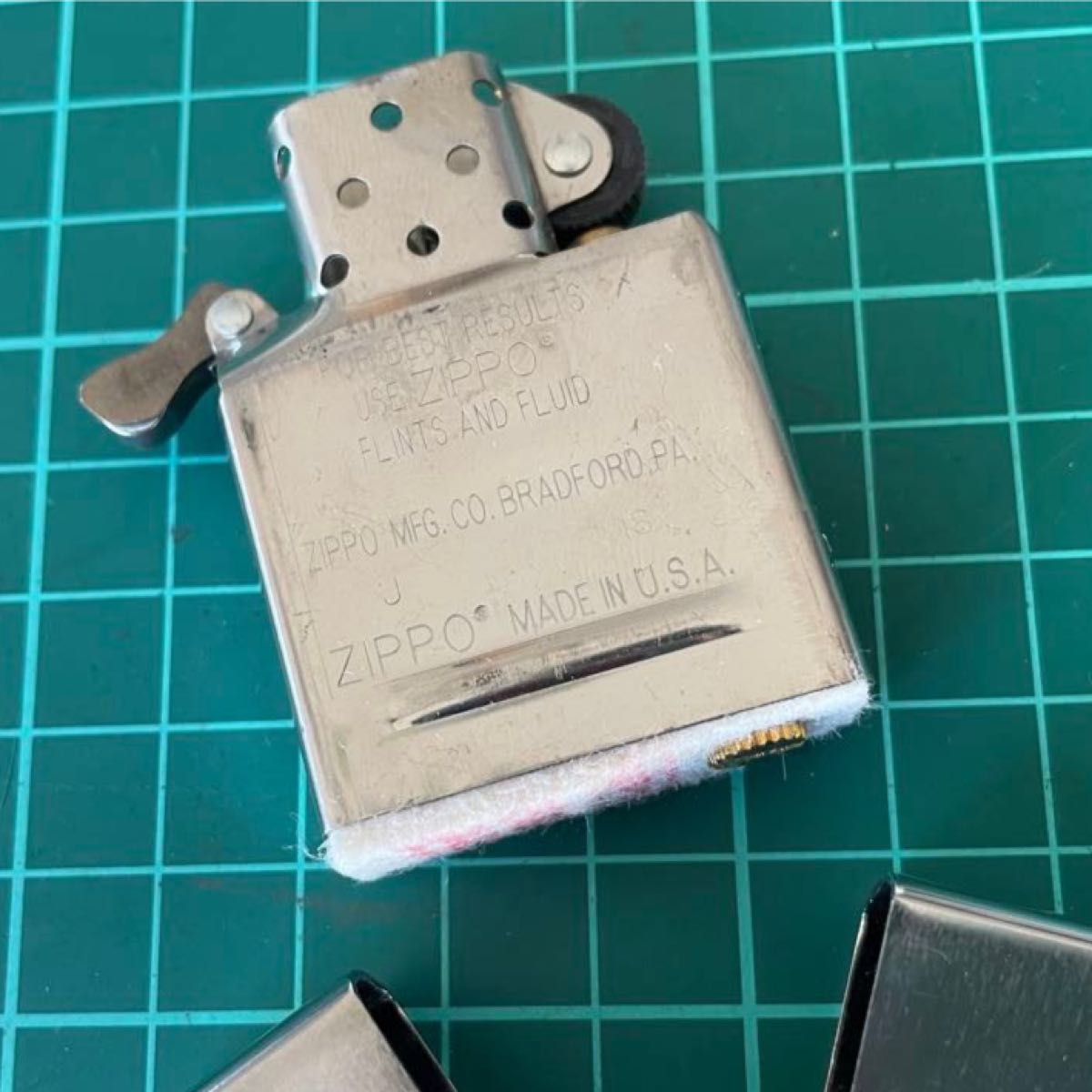 ZIPPO ジッポ 無地　アーマー