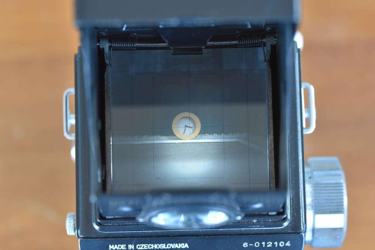 Flexaret Automat Ⅵ チェコ Meopta社　Belar 80mm f3.5 二眼中判カメラ レザーケース　レンズキャップ　_画像8