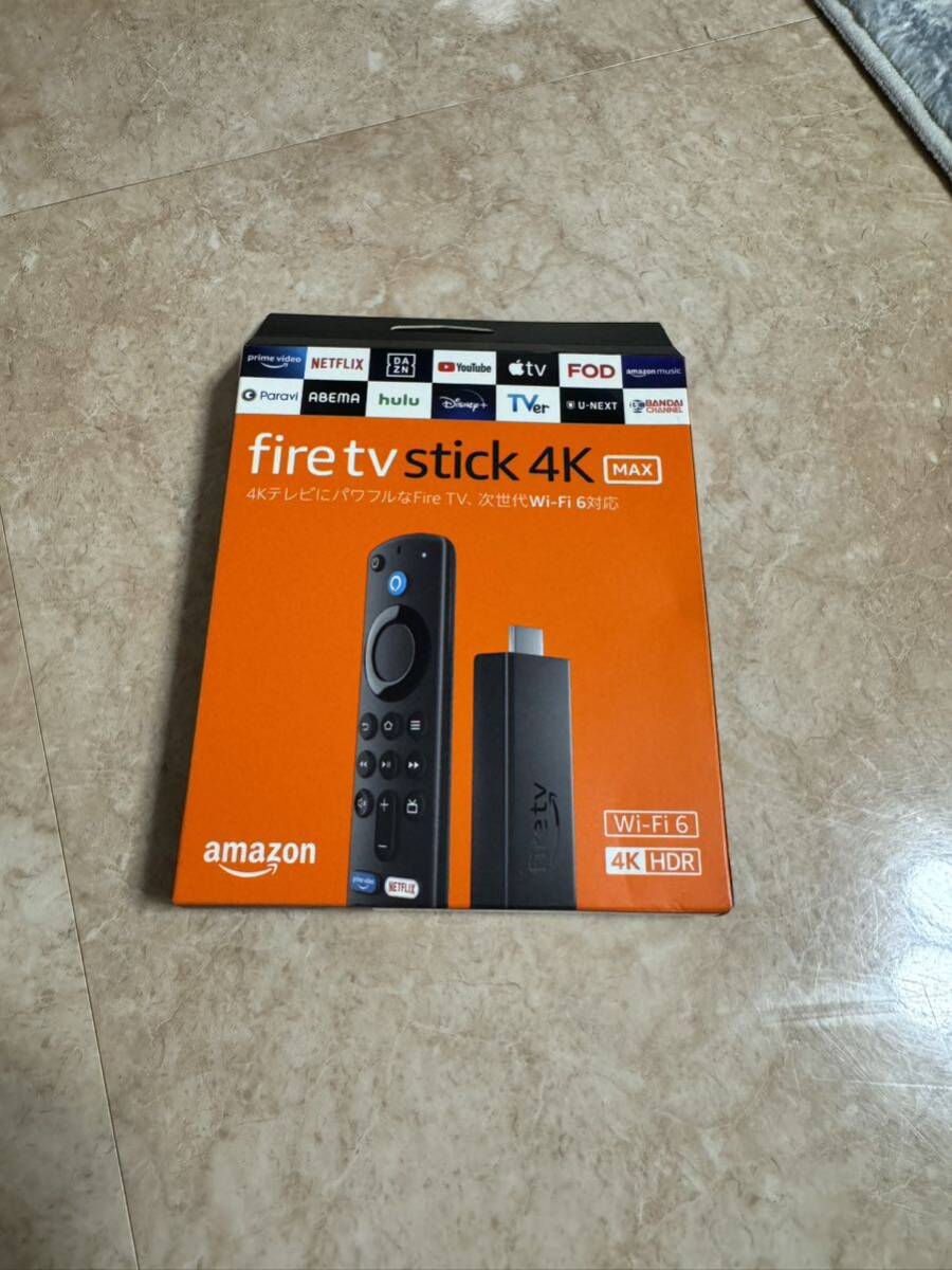☆美品☆アマゾン プライム Amazon Fire TV Stick 4K Max Alexa対応