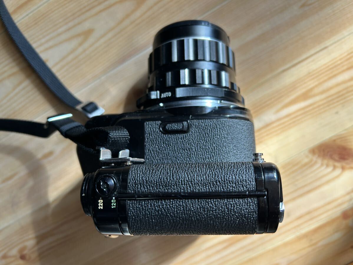 PENTAX 67 Super-Multi-Coated TAKUMAR 6X7 1:2.4/105 フード付 中判カメラフィルムカメラ TTL使用不可_画像8