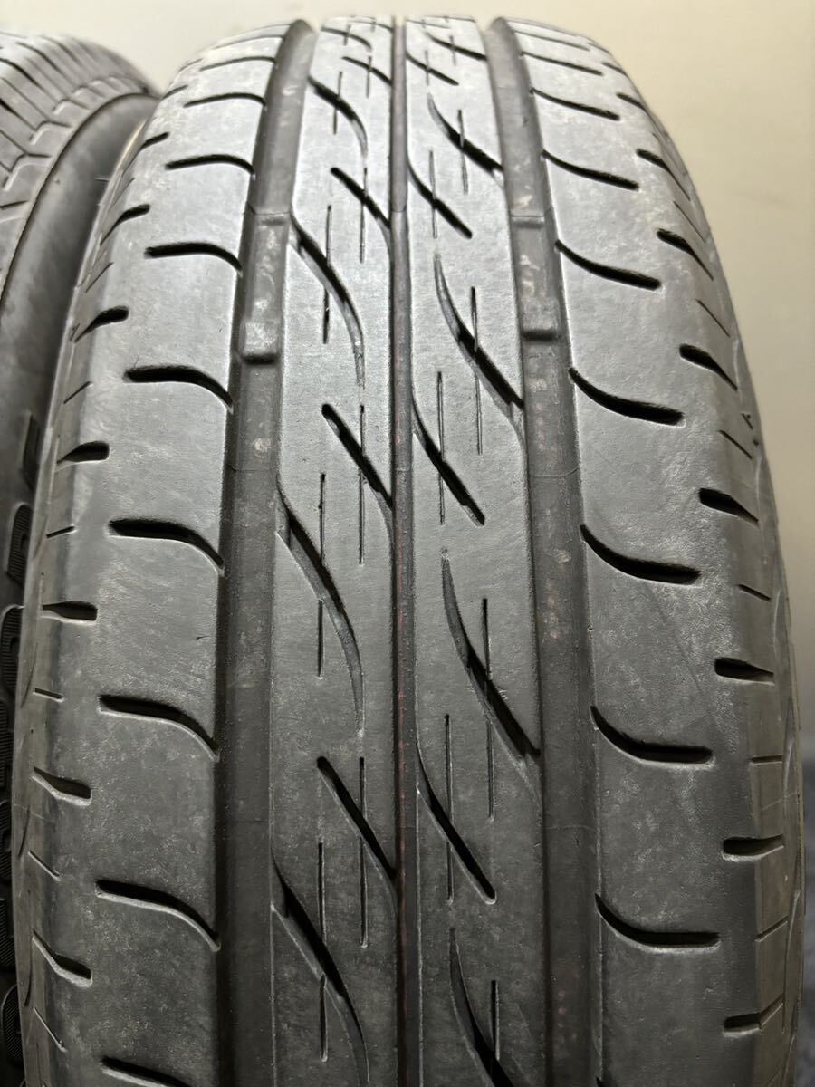 175/65R15 BRIDGESTONE/NEXTRY 21年製 夏タイヤ 4本 ブリヂストン ネクストリー アクア ヴィッツ ヤリス ポルテ (南2-F154)_画像2