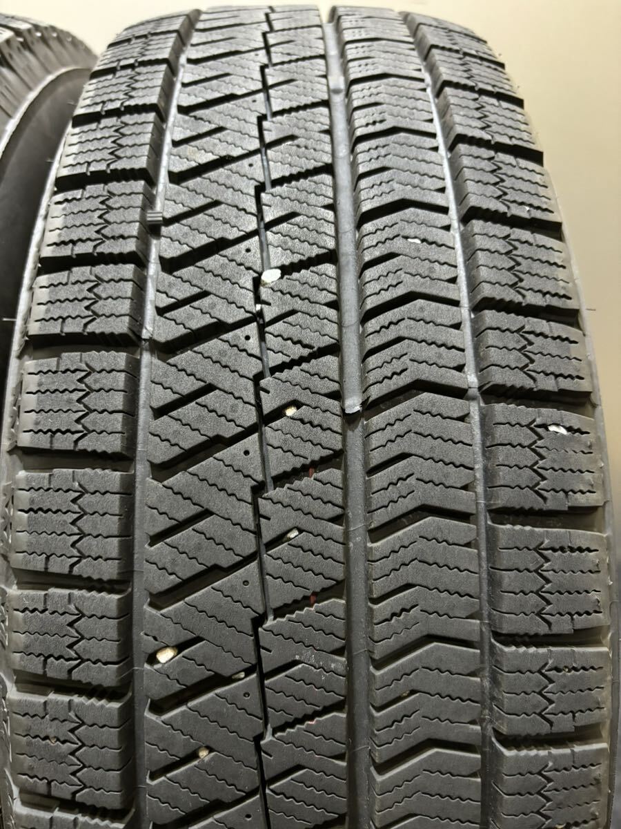 195/65R15 BRIDGESTONE/VRX2 22年製 トヨタ 80 系 ノア ヴォクシー 純正 15インチ 6J ＋50 114.3 5H スタッドレス 4本 (南5-F185)_画像9