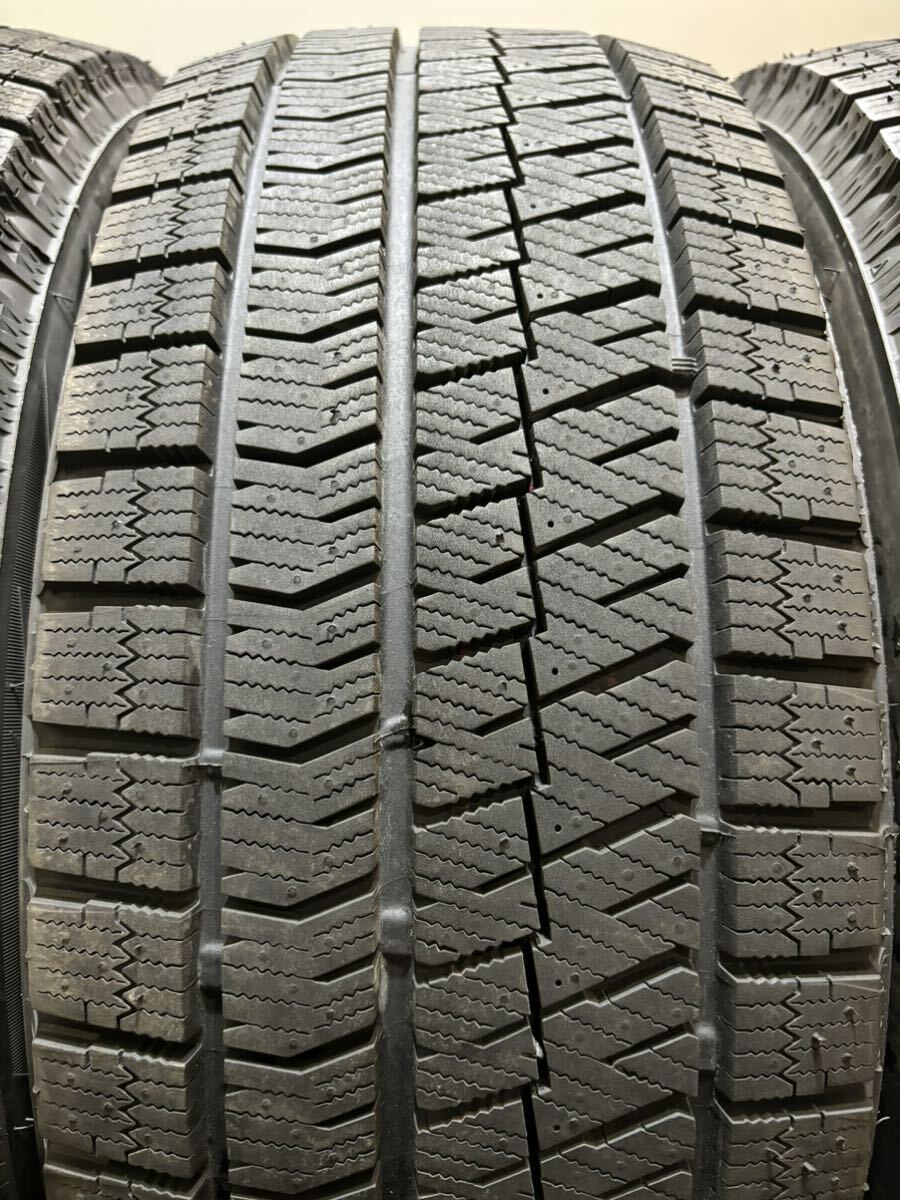 215/55R17 BRIDGESTONE/VRX2 22年製 スタッドレス バリ山4本 ブリヂストン ブリザック クラウン ヴェゼル オデッセイ(南6-F202)の画像3