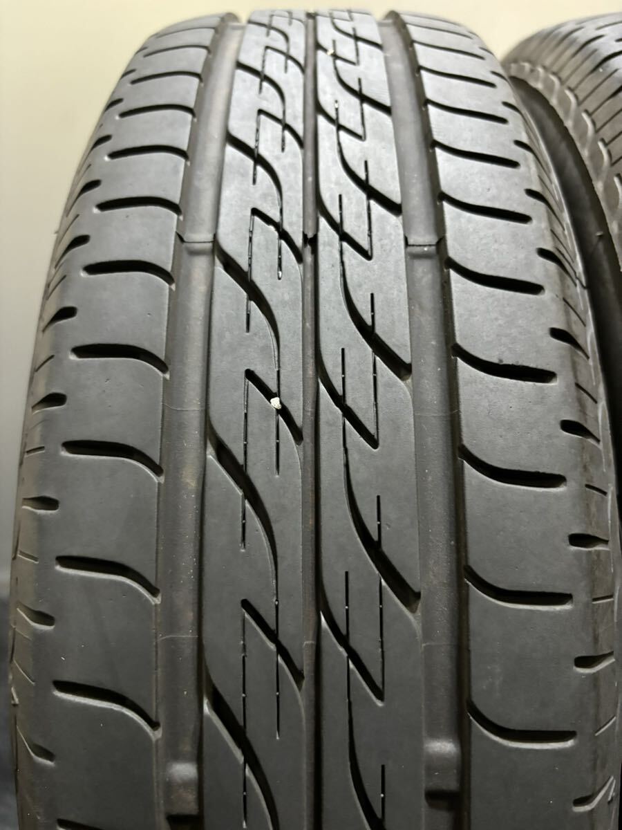 155/65R13 BRIDGESTONE/NEXTRY 21年製 スズキ 純正 スチール 13インチ 4J ＋45 100 4H 夏タイヤ バリ山 4本 アルト ワゴンR(南1-F203）の画像6