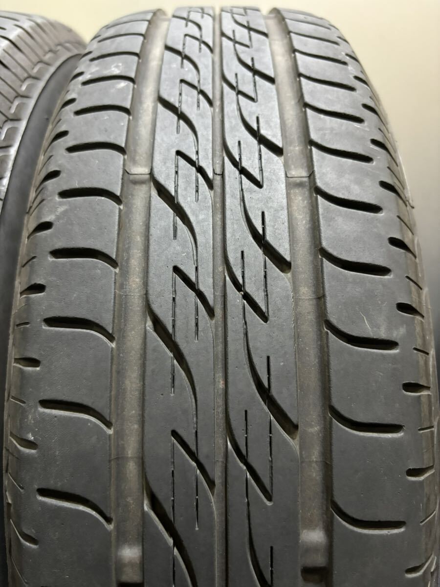 155/65R13 BRIDGESTONE/NEXTRY 21年製 スズキ 純正 スチール 13インチ 4J ＋45 100 4H 夏タイヤ バリ山 4本 アルト ワゴンR(南1-F203）の画像7