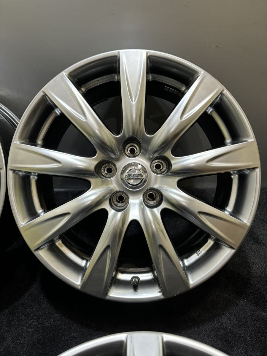 日産 フーガ Y51 後期 純正 オプション RAYS製 18インチ 8J +43 日産 フーガ Y51 後期 純正 オプション RAYS製 18インチ 8J +43
