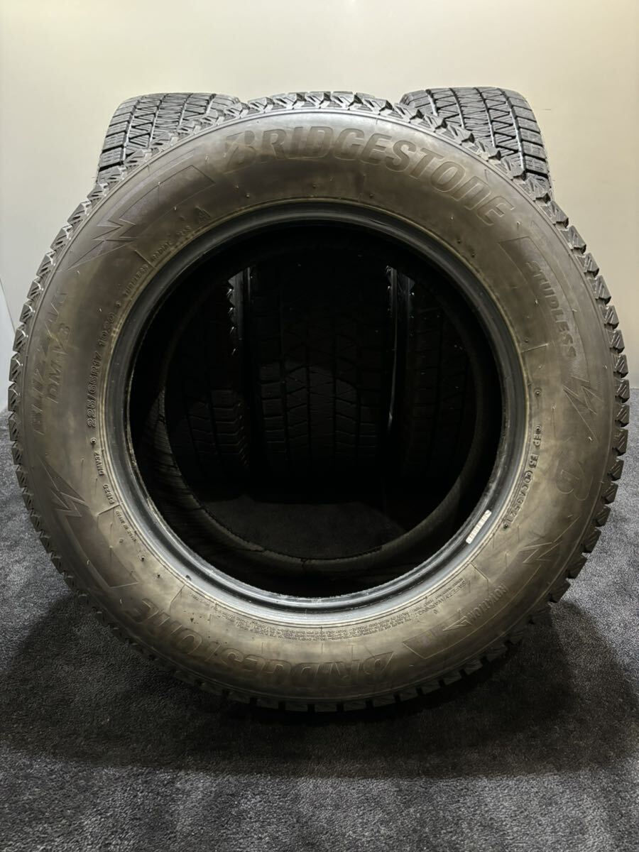 225/65R17 BRIDGESTONE/DM-V3 21年製 スタッドレス 4本 ブリヂストン ブリザック ハリアー RAV4 エクストレイル CX-5 (南9-F240)_画像10