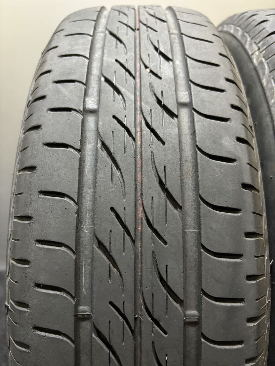 155/65R14 BRIDGESTONE/NEXTRY 18年製 ホンダ N-BOX 純正 14インチ 4.5J ＋40 100 4H 夏タイヤ 4本 (南1-F264)_画像8