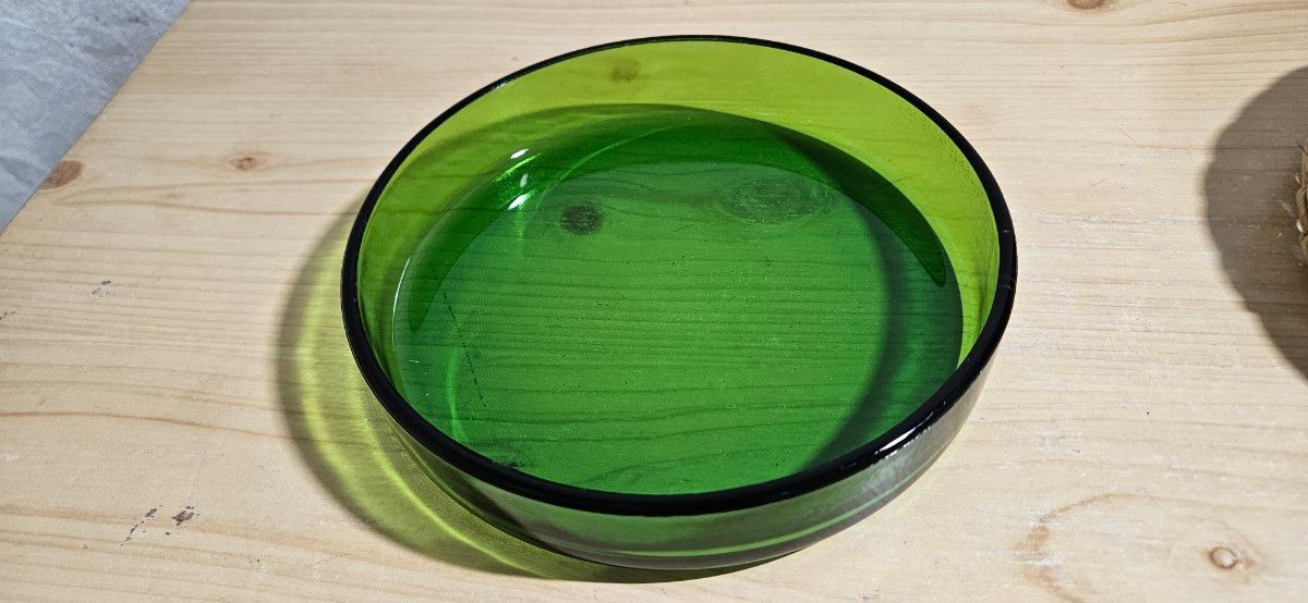 かご付き皿　プレート　ガラス鉢　ボウル