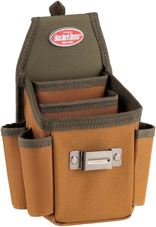 Bucket Boss ユーティリティープラス Flap Fit? 作業用ウエストバッグ 腰袋_画像4