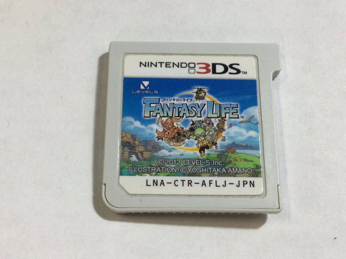 g_t T685 ★Nintendo/任天堂★3DS ゲーム★ソフトのみ★FANTASY LIFE/ファンタジーライフ★動作未確認★中古現状品★_画像1