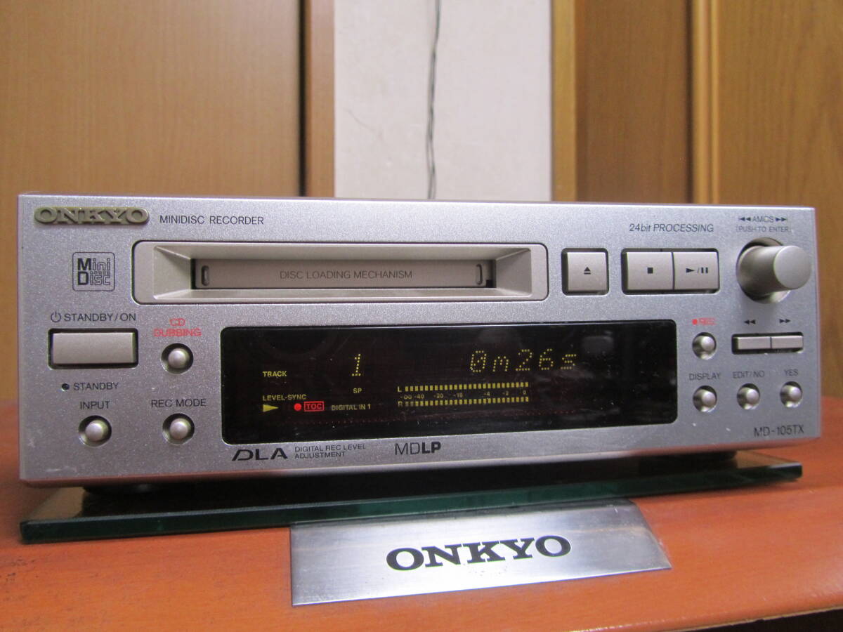 ONKYO MD-105TX　動作・状態良好_画像1