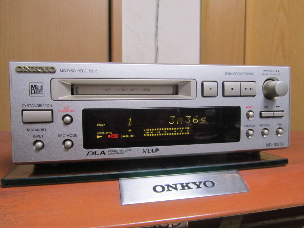 ONKYO MD-105TX　動作・状態良好_画像1