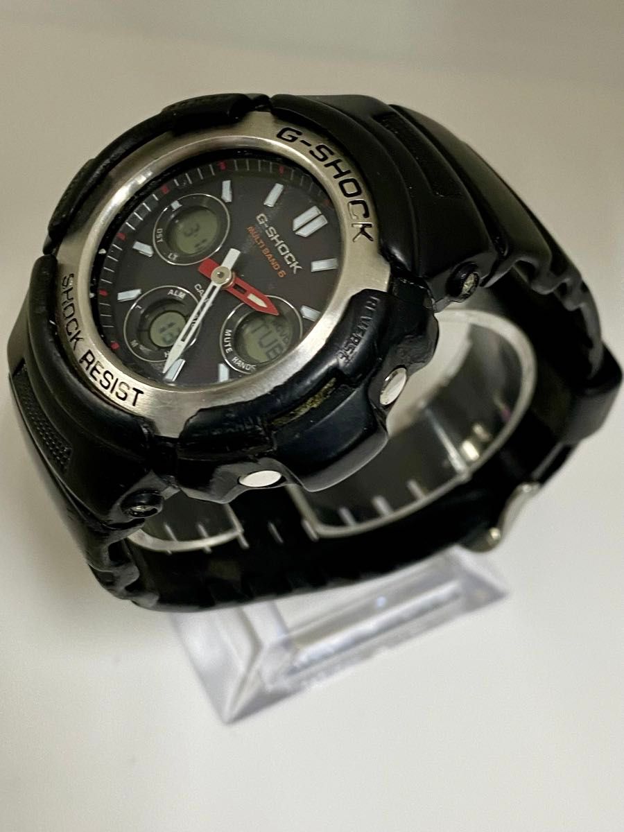 CASIO・GーSHOCK・AWG−100･カシオ・電波ソーラー・腕時計･ジーショック･タフソーラー･シルバー