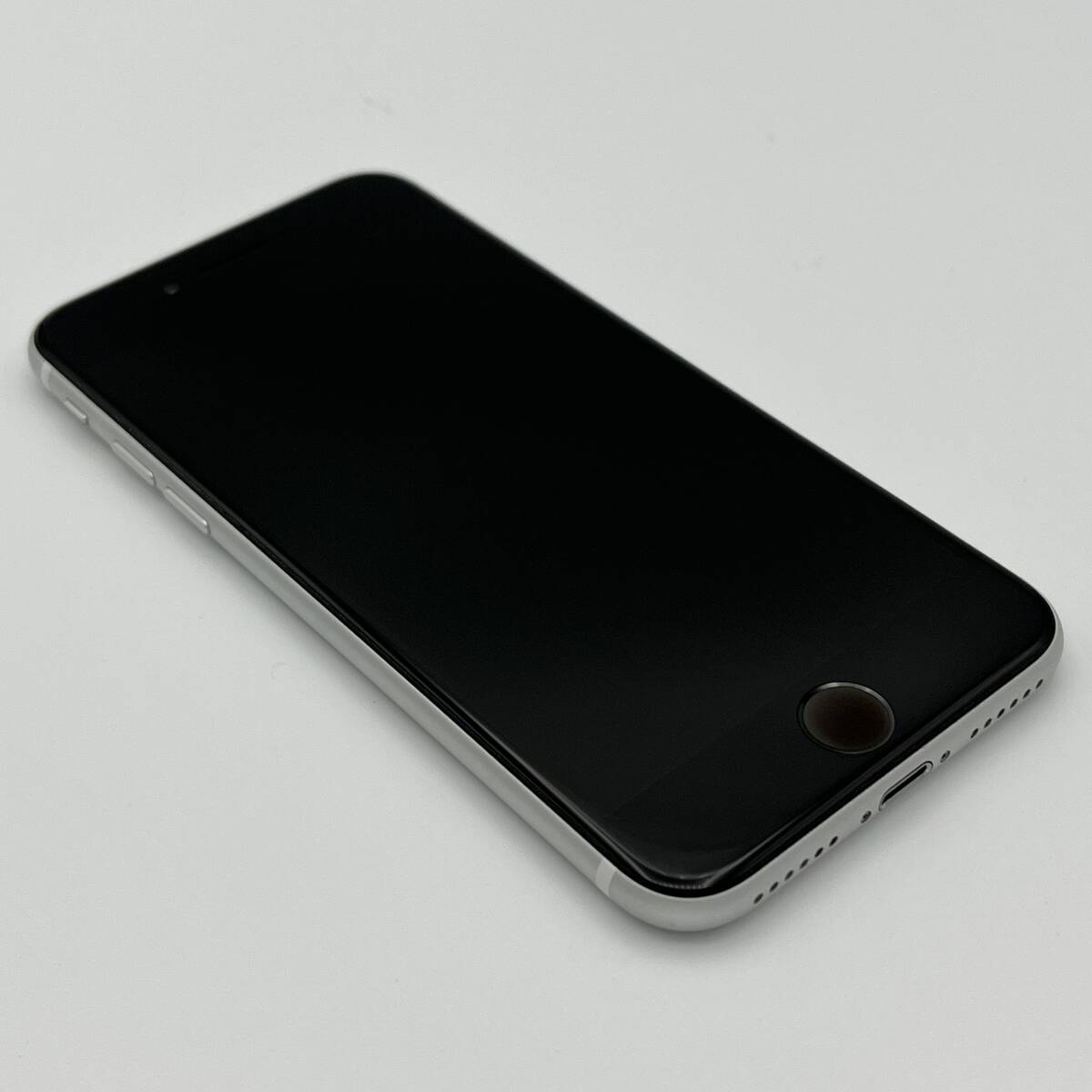 ジャンク タッチ不具合あり iPhoneSE 第2世代 128GB ホワイト SIMロック解除済み 利用制限〇 外観きれい SIMフリー 送料無料 MHGU3J/A_画像2