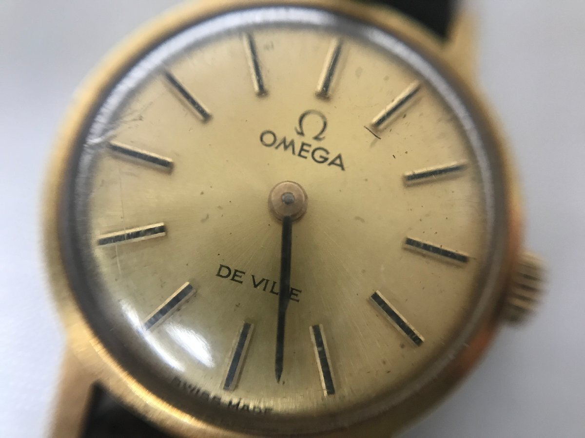 キングラム[12] ★ジャンク★ OMEGA DEVILLE オメガ デヴィル 手巻き K18 金無垢 cal 625 511.390 レディース 腕時計 200@I71 ★送料無料★_画像6