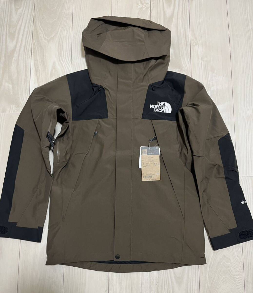 【未使用】ノースフェイス　マウンテンジャケット　Mサイズ　ストレートブラウン THE NORTH FACE Mountain Jacket