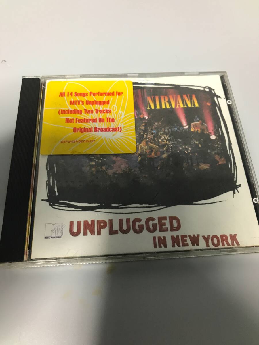 ■■ CD NIRVANA UNPLUGGED IN NEW YORK ニルヴァーナ ■■[240320]_画像1